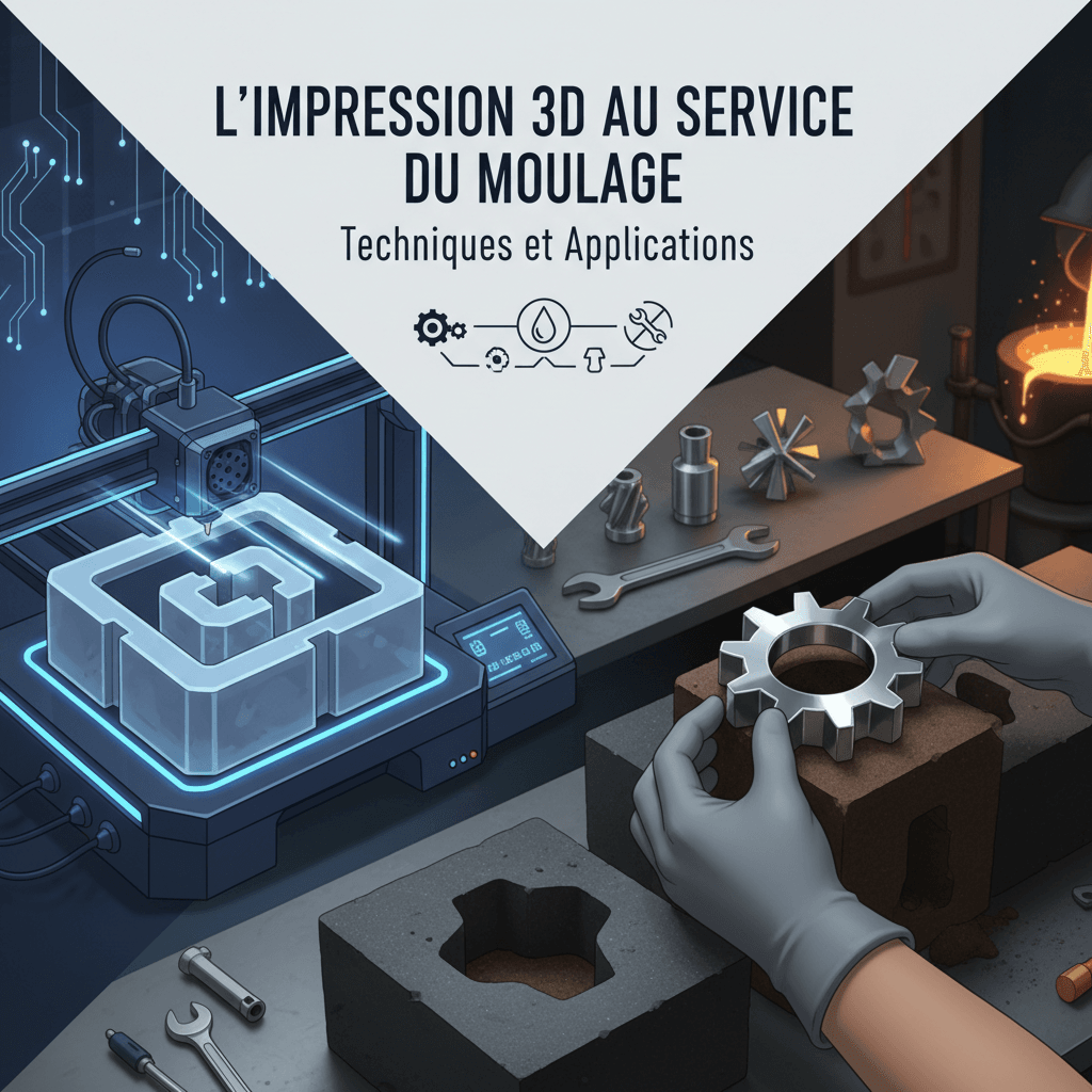 L'impression 3d au service du moulage